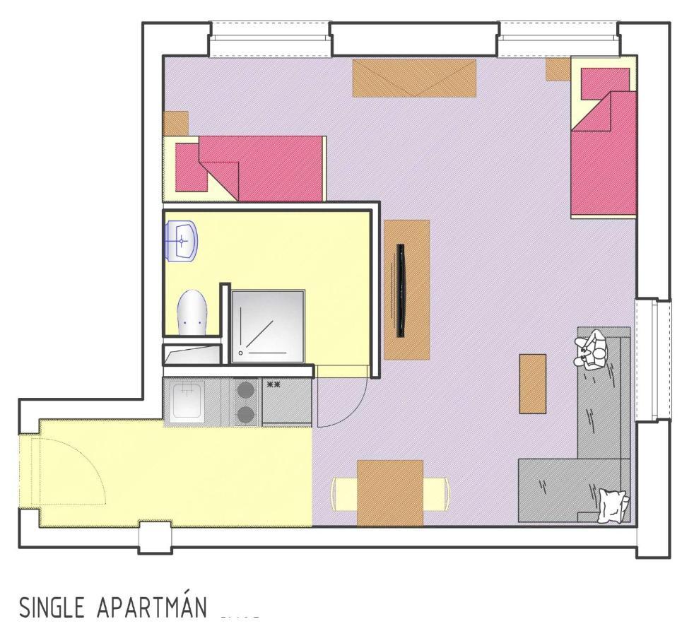 Rezort Gothal Apartmany A Penziony Donovaly Chambre photo